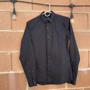 Armani Exchange Button Down Long Sleeve